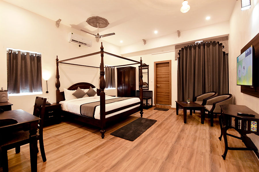 Royal room at The Sajjangarh Resort Udaipur