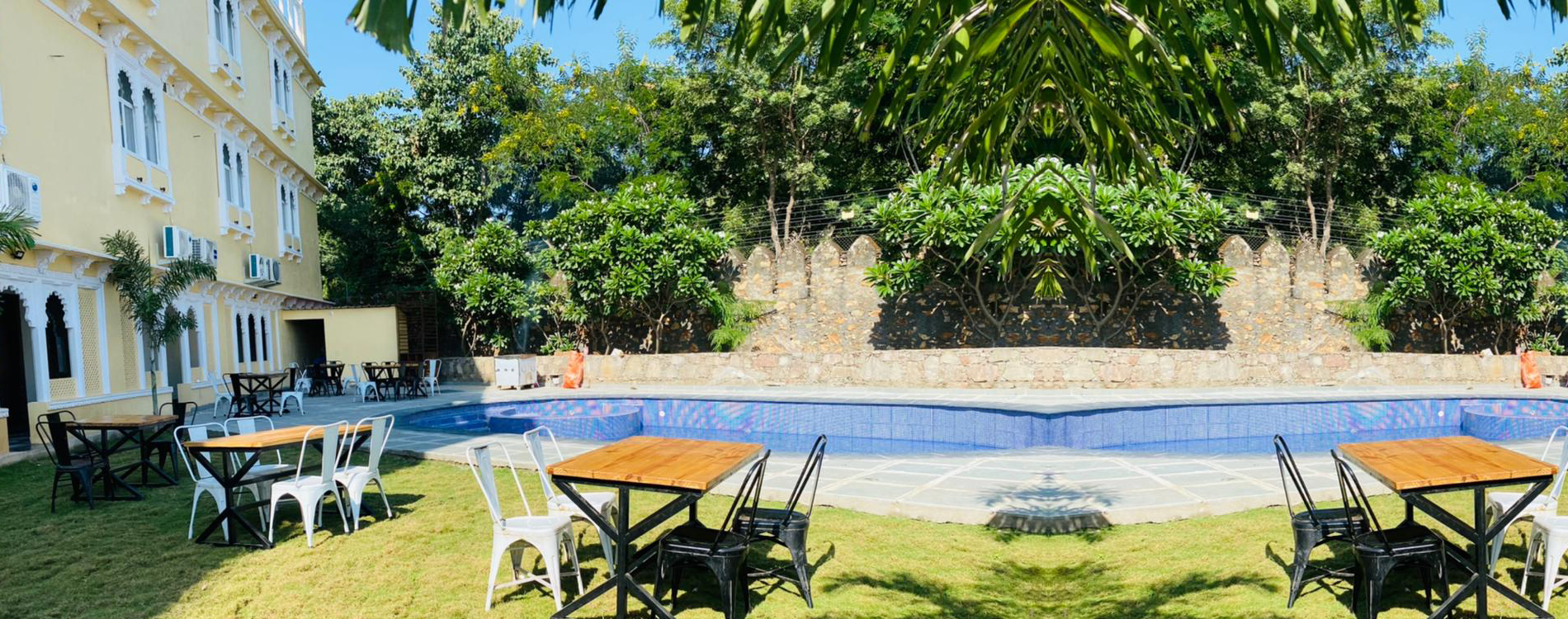 Scenic view at The Sajjangarh Resort Udaipur