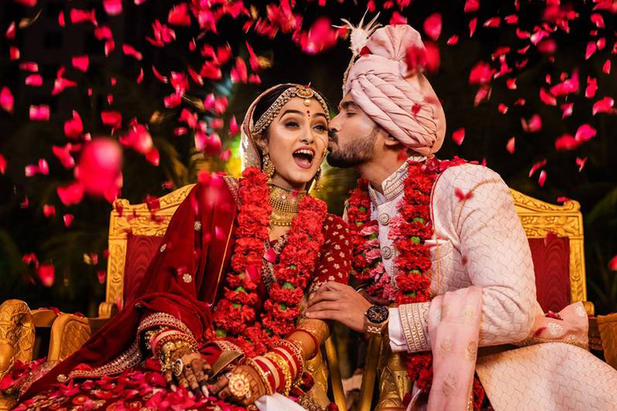 Wedding setup at The Sajjangarh Resort Udaipur